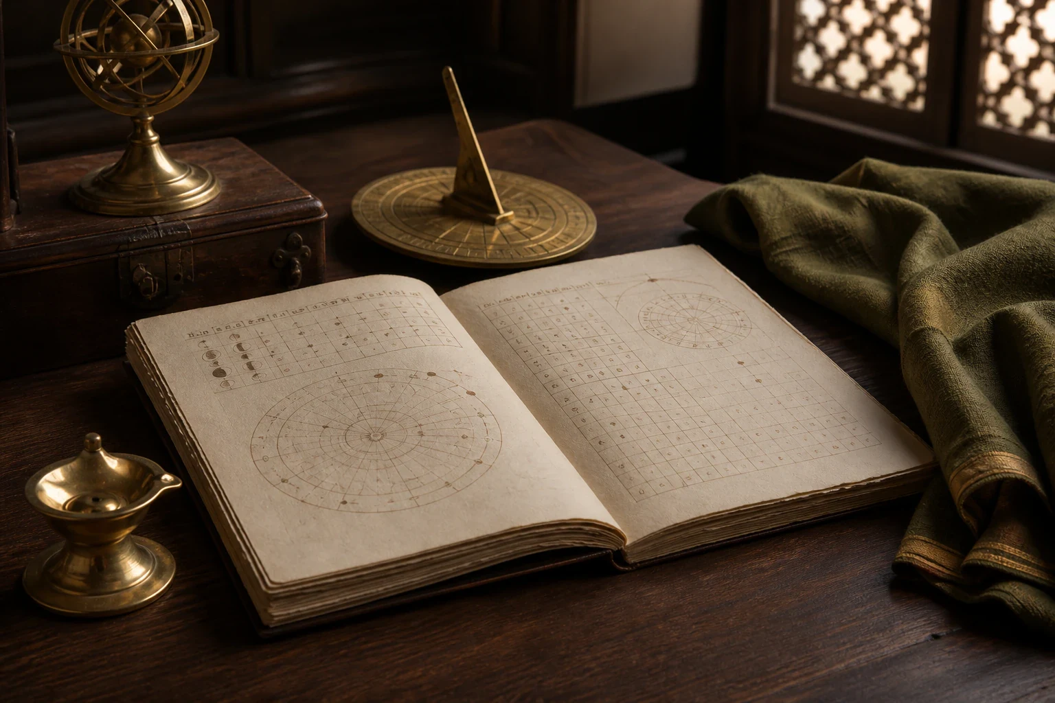 Traditional Panchang almanac prepared for Nakshatra and Tara analysis